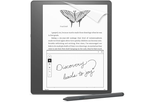 【Kindle Scribe (2024年発売・2022年発売) 用】保護フィルム ペーパータッチ ケント紙タイプ 反射防止 気泡レス加工 2枚入り