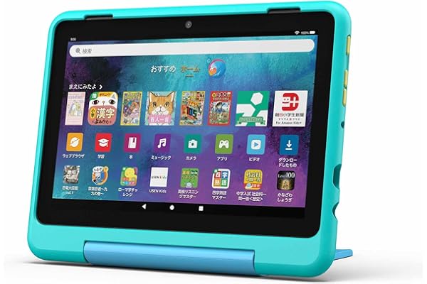 New Amazon Fire HD 8 キッズプロ (8インチ) グリーン / 3GB RAM (2024年発売) 対象年齢6歳から | 数千点のキッズコンテンツが1年間使い放題